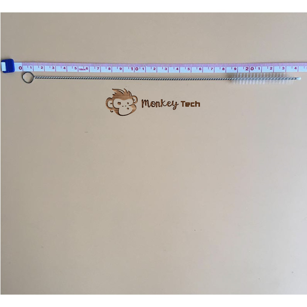 Que cọ rửa ống hút, bình sữa MonkeyTech dài 20cm.