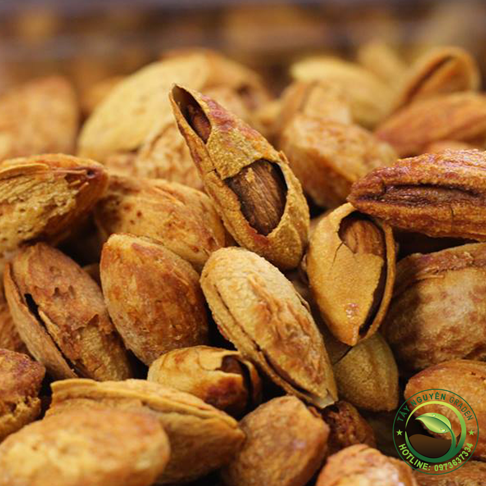 [HCM]500g Hạnh nhân rang bơ loại còn vỏ