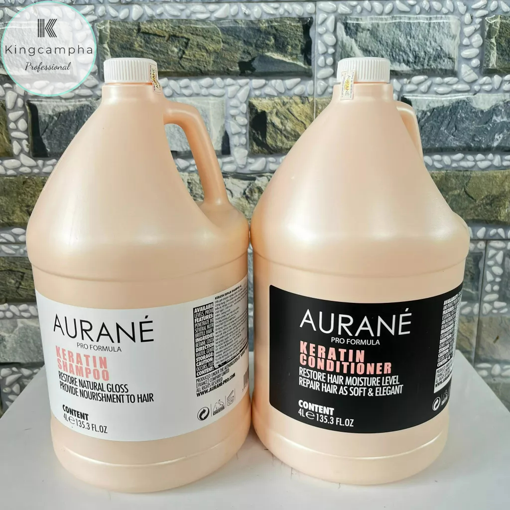 dầu gội (xả) protein Moisturizing shampoo Aurane (pháp)4000ml