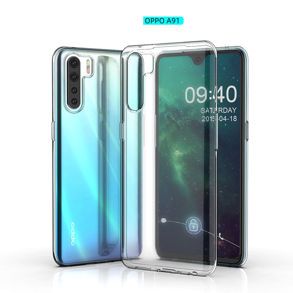 ỐP LƯNG DẺO TRONG SUỐT OPPO A91