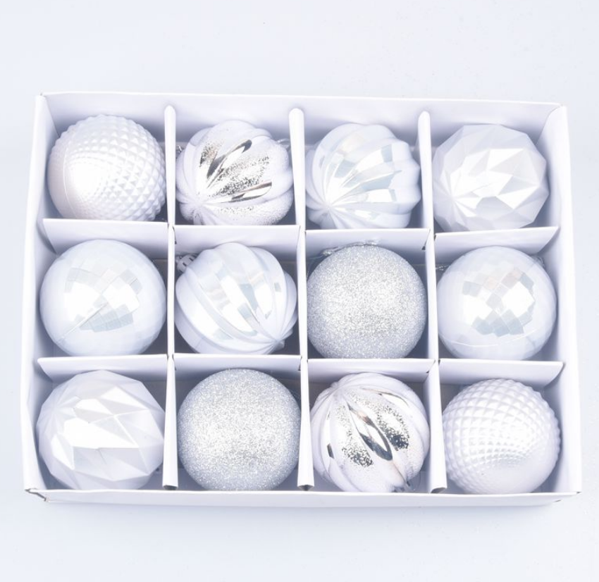 Set 6 quả châu trang trí noel 6cm MẪU E2 (ấn mua ngay để chọn phân loại)