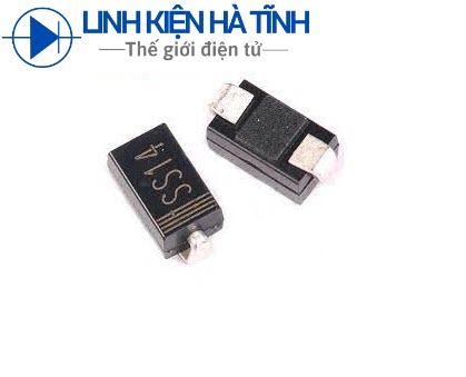 10 con diode xung chân dán ss14 sma 1a 40v 1n5819