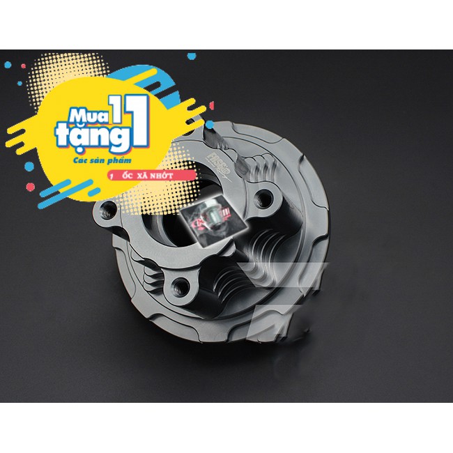Cùi đĩa tải nhôm nguyên khối cnc 4 lổ ốc cho exciter 150