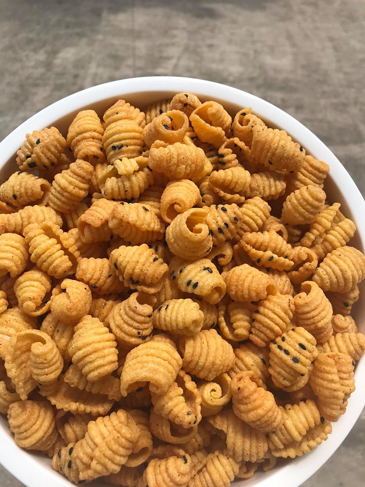 1kg bim bim ốc mít cay nhẹ giòn tan siêu ngon