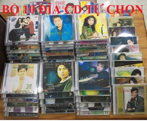 Bộ 10 đĩa cd tự chọn