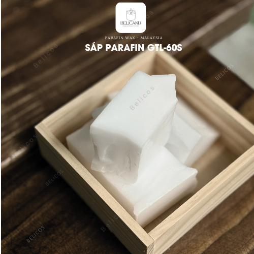 [HCM]Sáp Parafin tinh luyện 250gram làm nến handamde