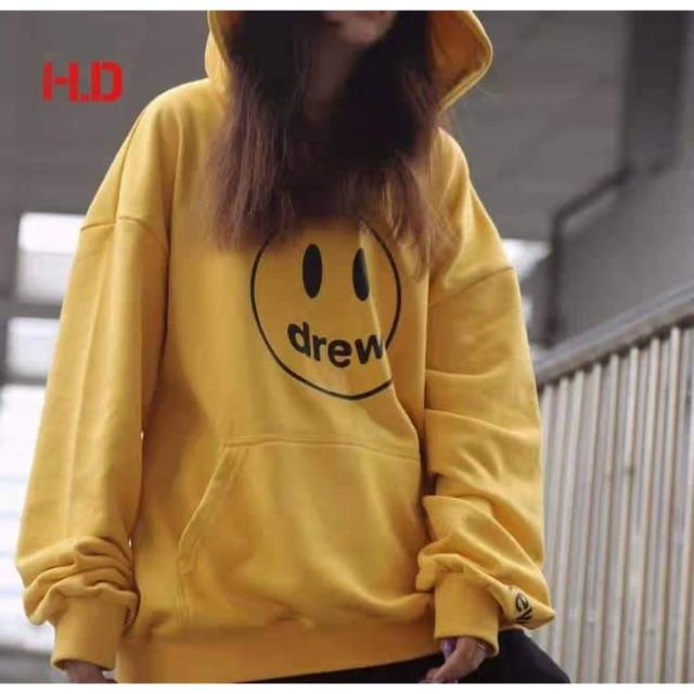 Áo hoodie DREW mặt cười HDA1019