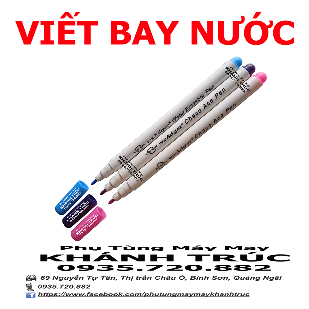 Viết tự bay màu trên vải