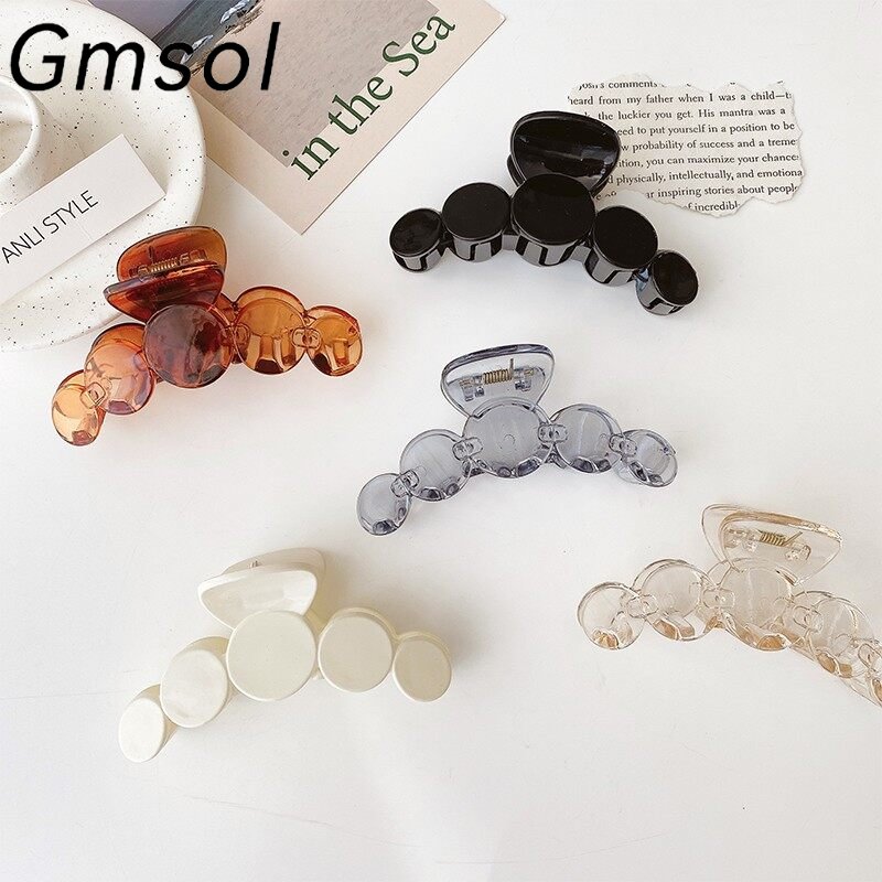 PEA  Kẹp Tóc Thiết Kế Đơn Giản Dễ Thương Cho Nữ