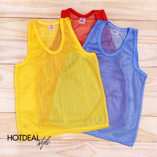 [HCM]Combo 5 Áo Lưới Mùa Hè Cho Bé (cho bé 4 đến 14 ký)