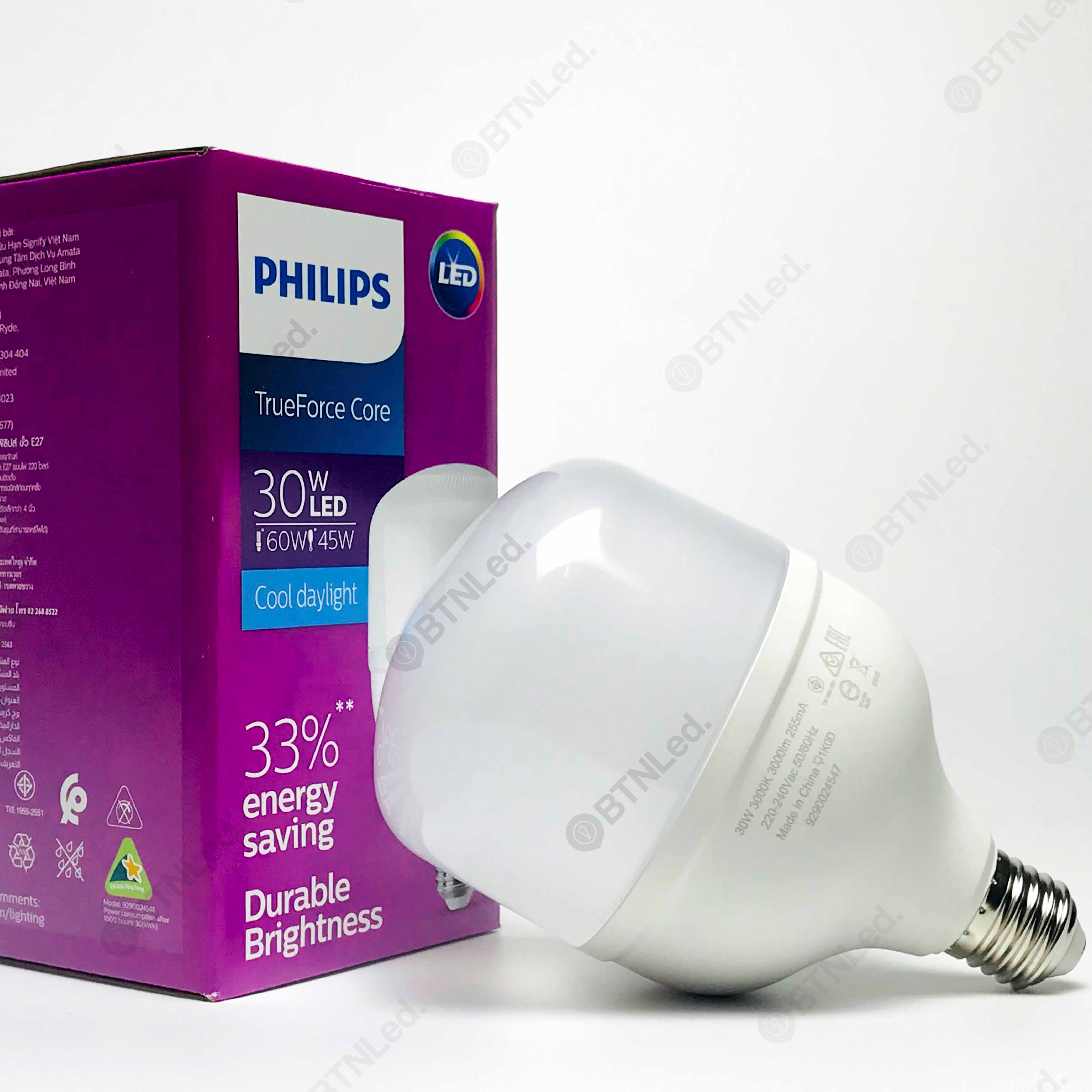 Đèn LED trụ Philips 30W E27 T100 - Hàng chính hãng