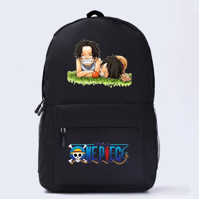 Balo đi học one piece mũ rơm