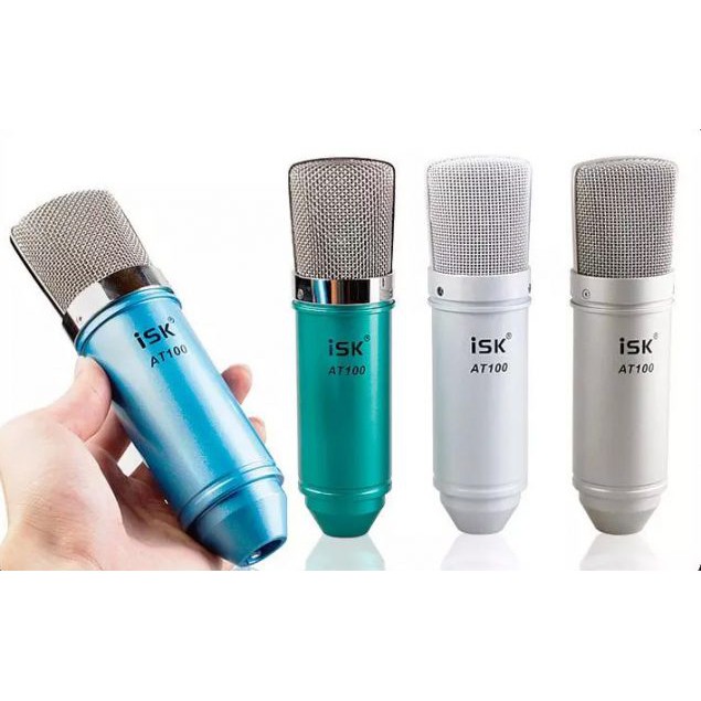 Micro Thu Âm iSK AT100 - Mic Hát Karaoke, Hát Live Stream » Mic Hoa Vinh