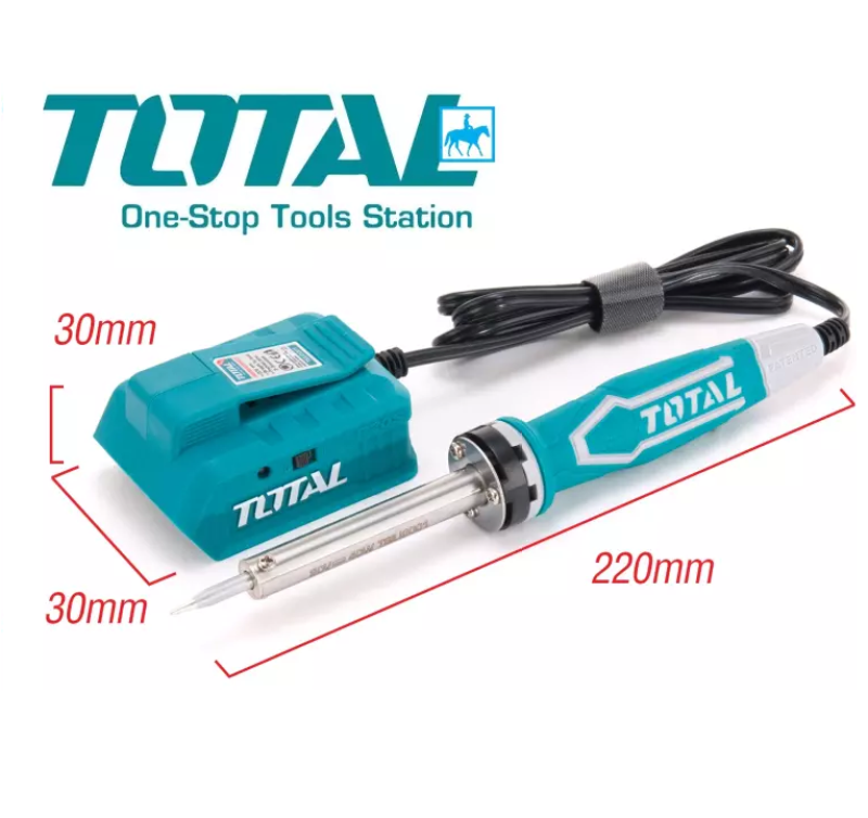 Mỏ hàn dùng pin 20V Total TSILI2001