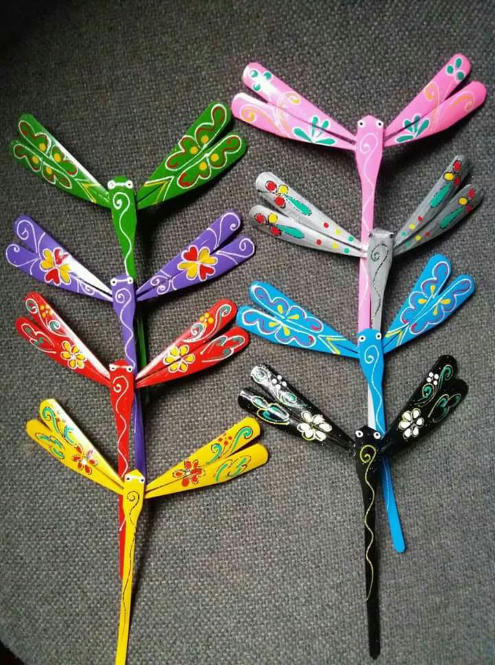 Chuồn chuồn tre 12*12cm