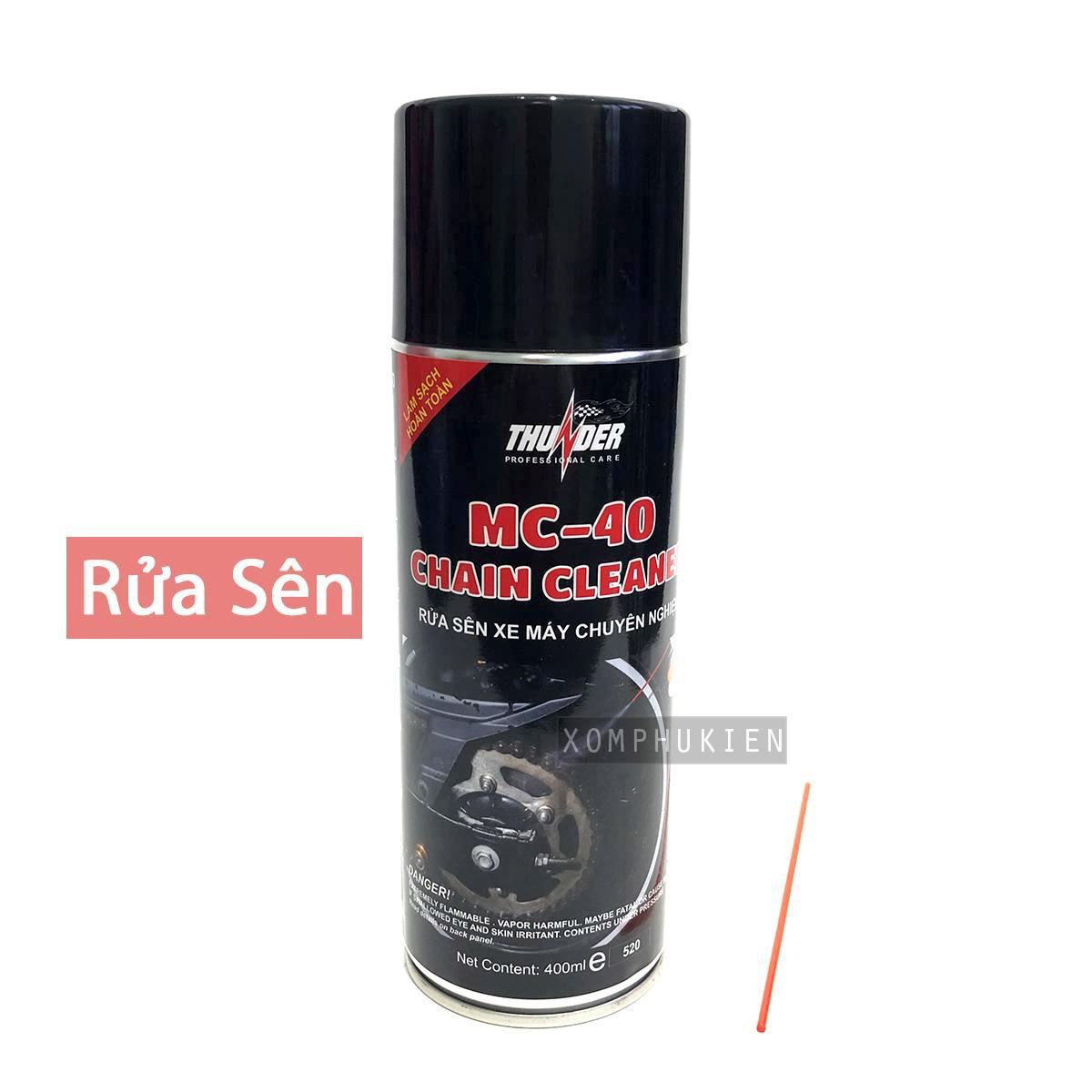 [HCM]Chai Rửa Sên Xe Máy Chuyên Nghiệp THUNDER