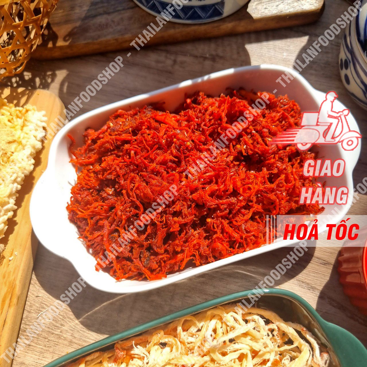 Khô Bò Sợi Vụn - Lon 300gr