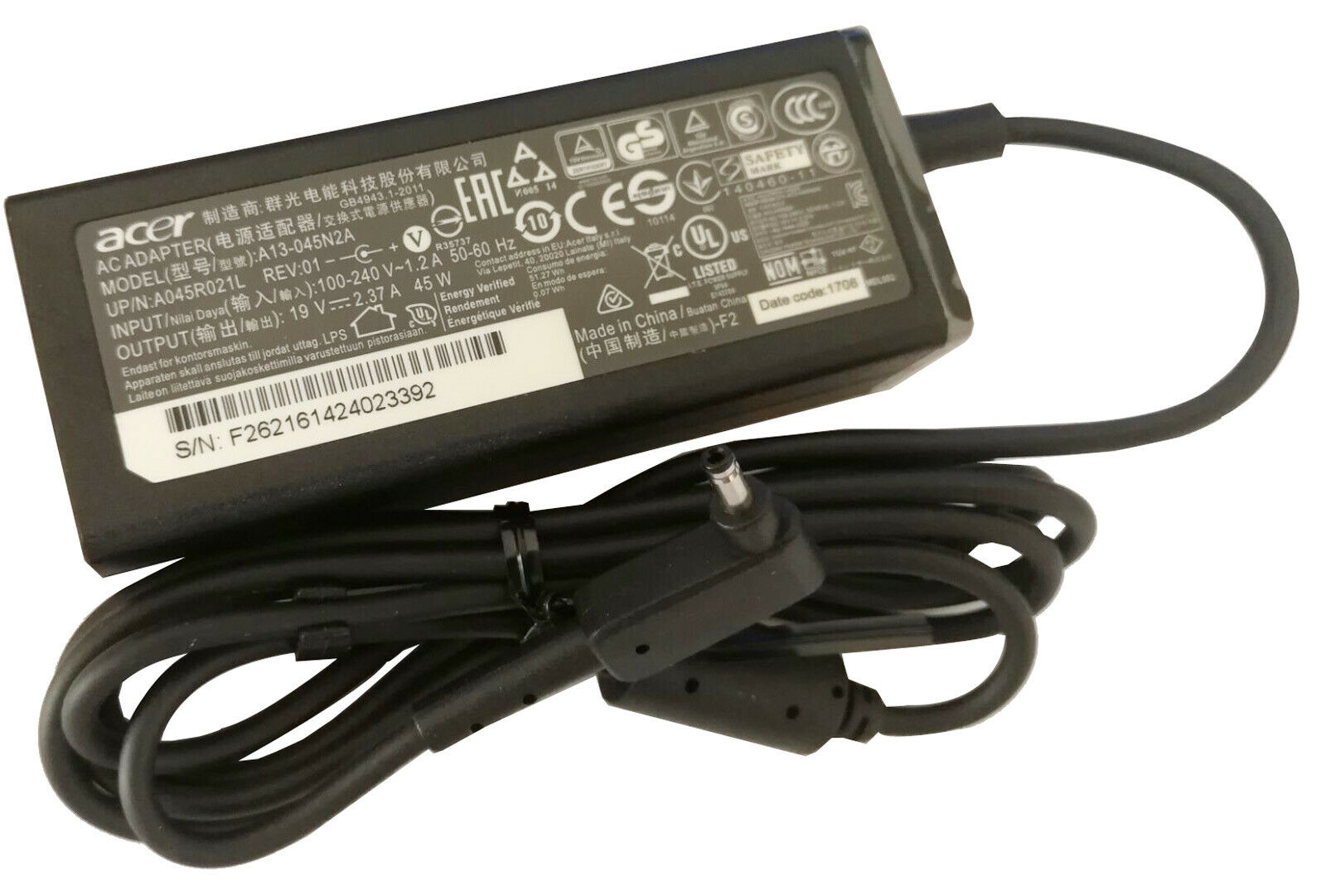 Sạc cho Laptop Acer Swift 3 SF314-53 SF314-54 SF314-55