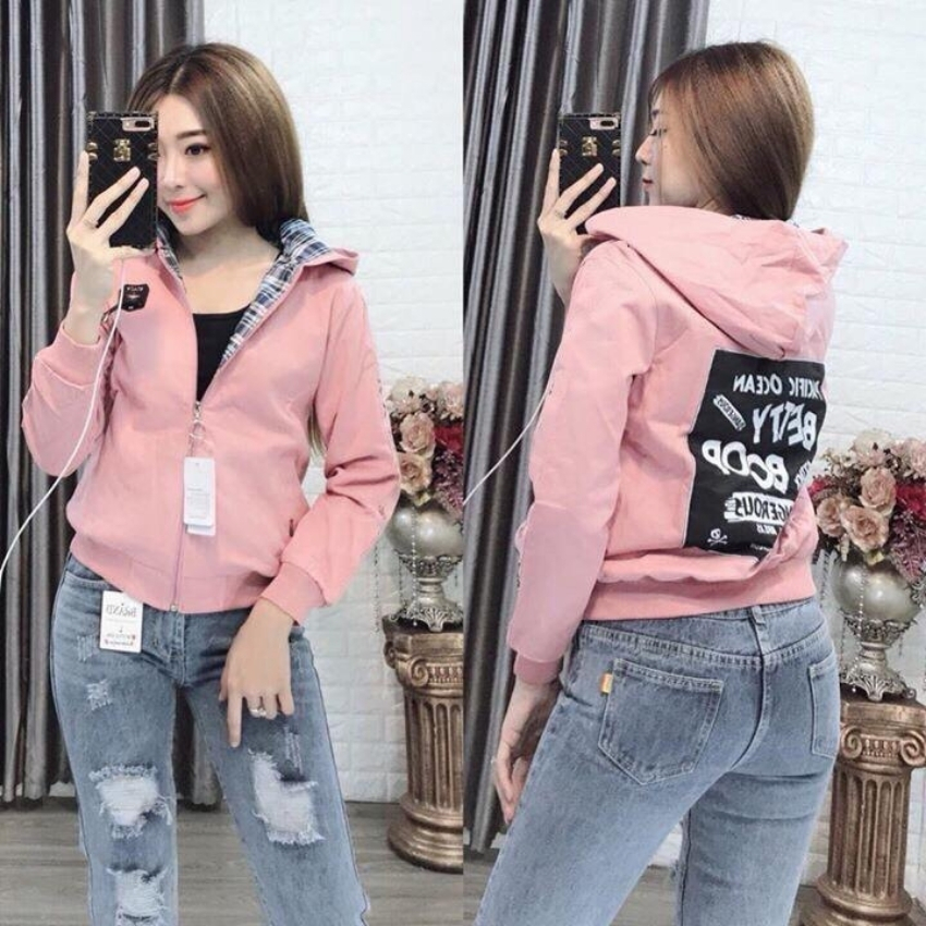 Áo khoác dù nữ thời trang PONIVALAZA cao cấp mới