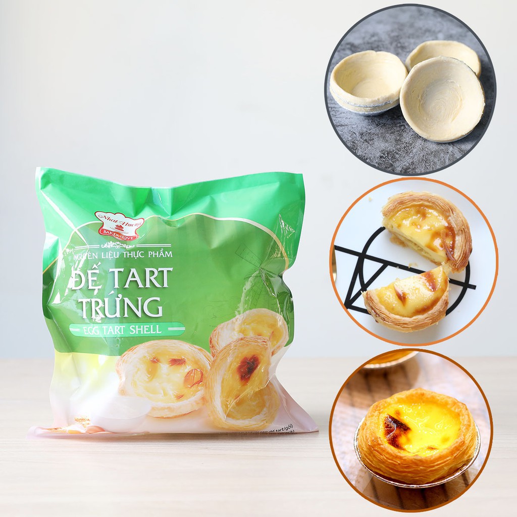 Đế bánh tart trứng 650g (30 đế)