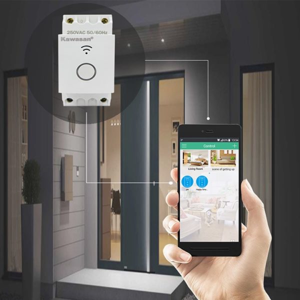 CÔNG TẮC CẢM ỨNG CHẠM CT1B WIFI