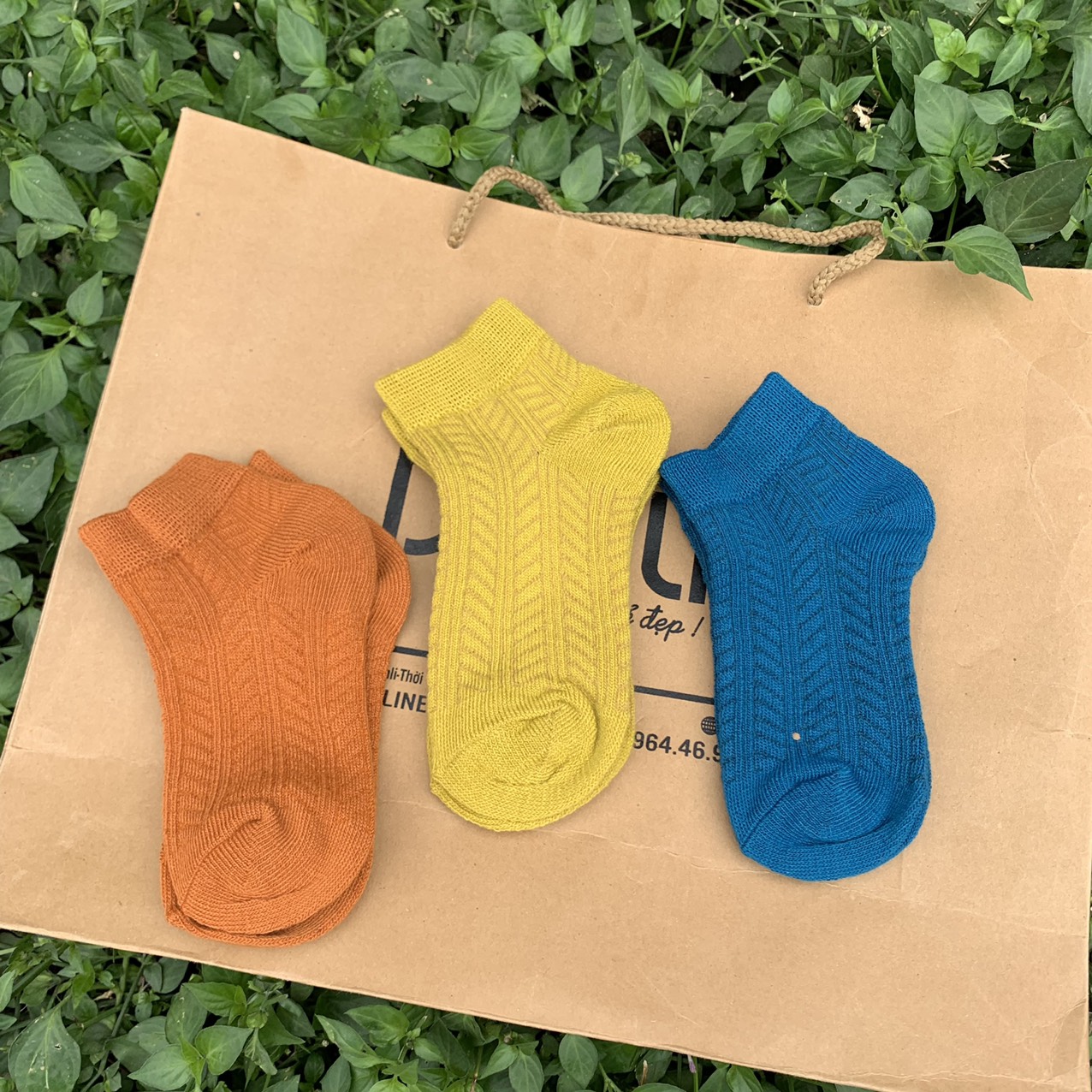 Set 10 Đôi Tất Len Gân Cho Bé 123( 10 Đôi )