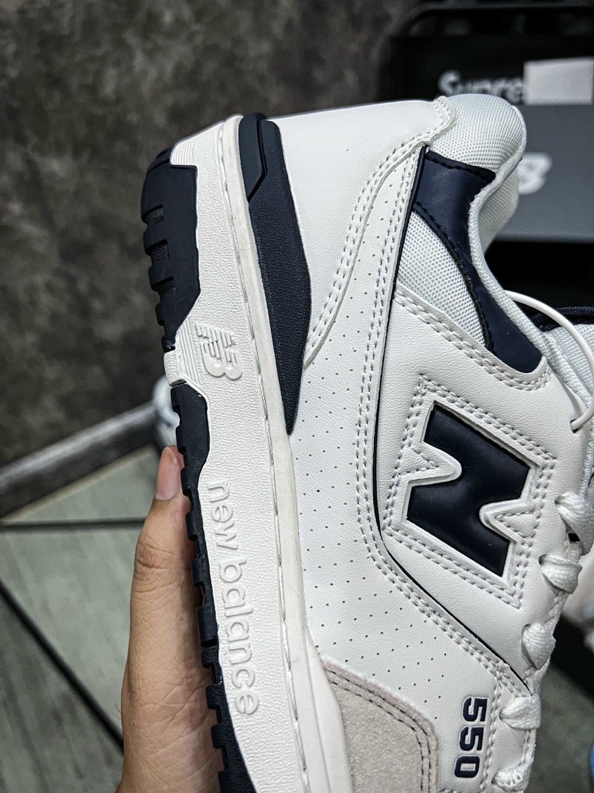 Giày sneaker N.e.w Ba.l.ance 550 – White Navy ( full box )