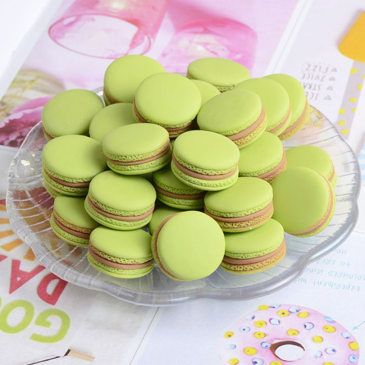 Combo 2 Charm Slime Squishy Bánh quy nhân kem nhiều màu