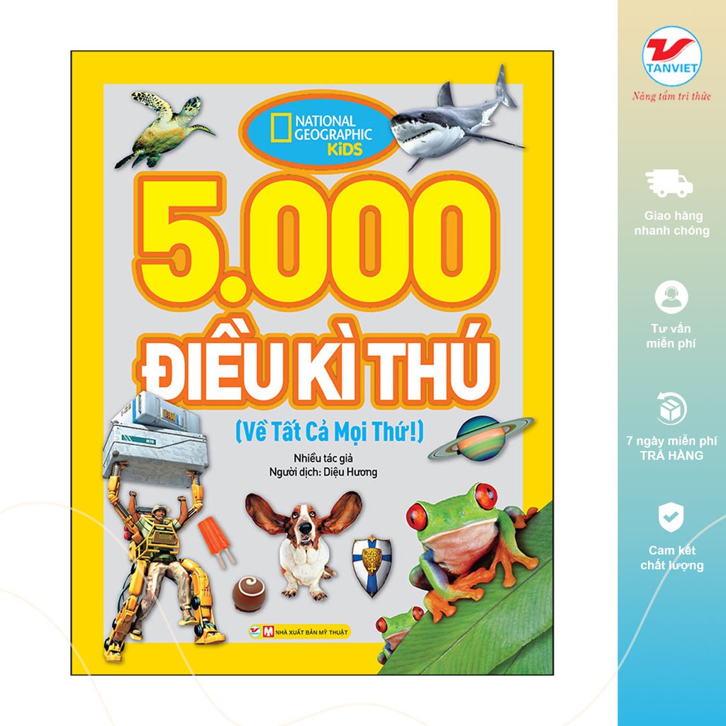 Tân Việt - Sách Khám Phá - 5000 Điều Kì Thú (Về Tất Cả Mọi Thứ)