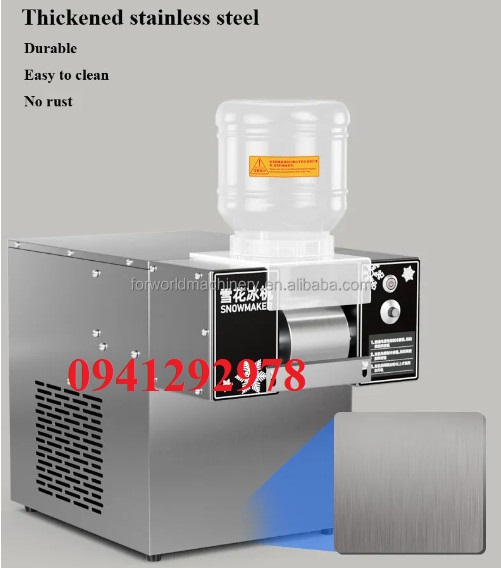 Máy làm kem tuyết Hàn Quốc,công suất 1200w , máy làm kem tuyết bingsu-Hàng chính hãng- bảo hành 1 năm