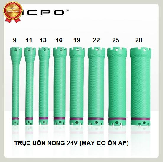[Rẻ Vô Địch] Xương uốn - trục uốn nóng 24v (xanh lá)