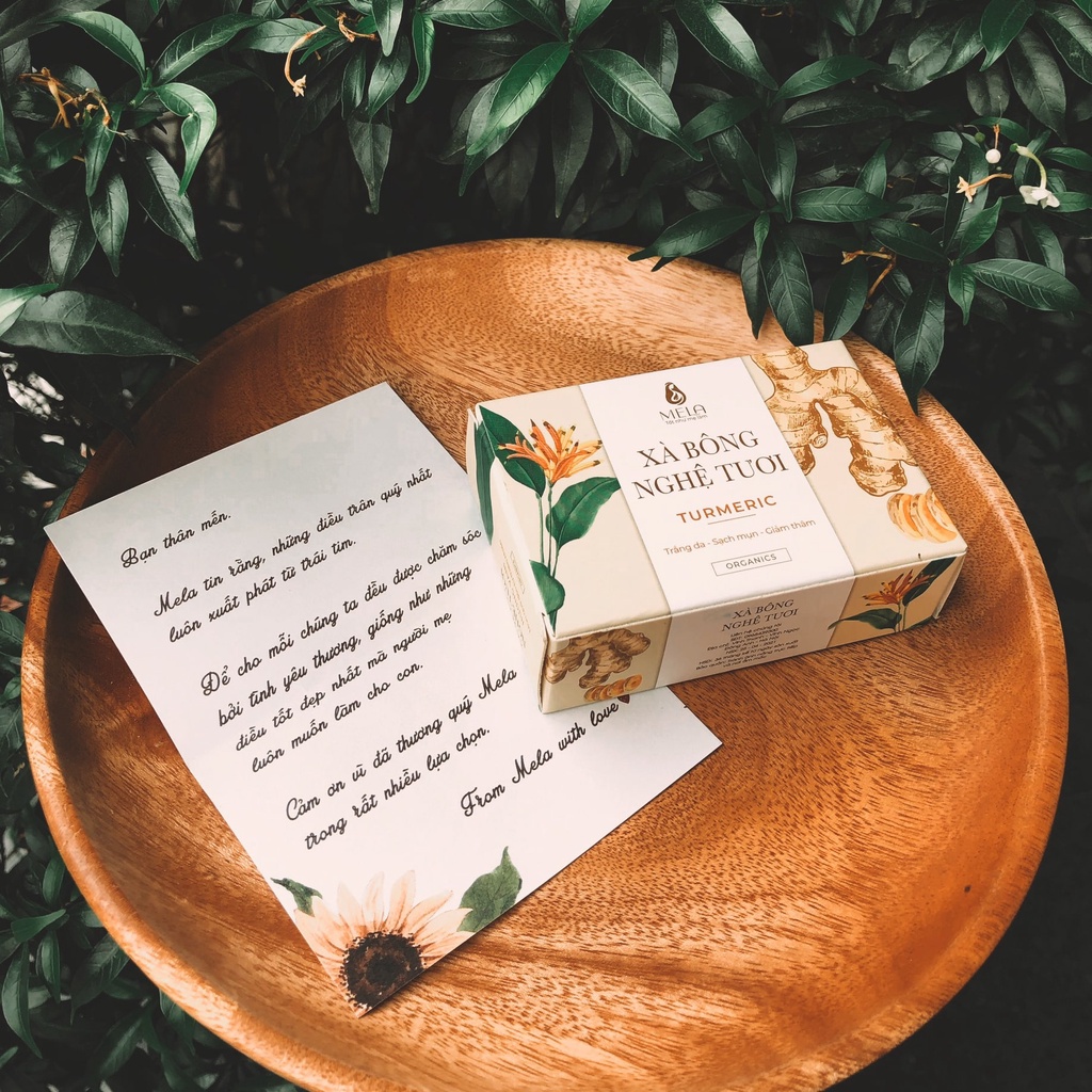 Xà bông Nghệ Tươi MELA 100gr