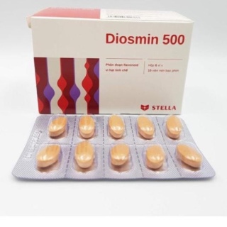 Diosmin 500mg -giảm giãn tĩnh mạch, suy tĩnh mạch chân thumbnail