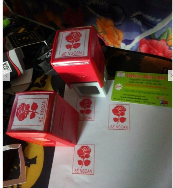 BÁN CHẠY - DẤU LOGO HÌNH VUÔNG TRÒN 38MM