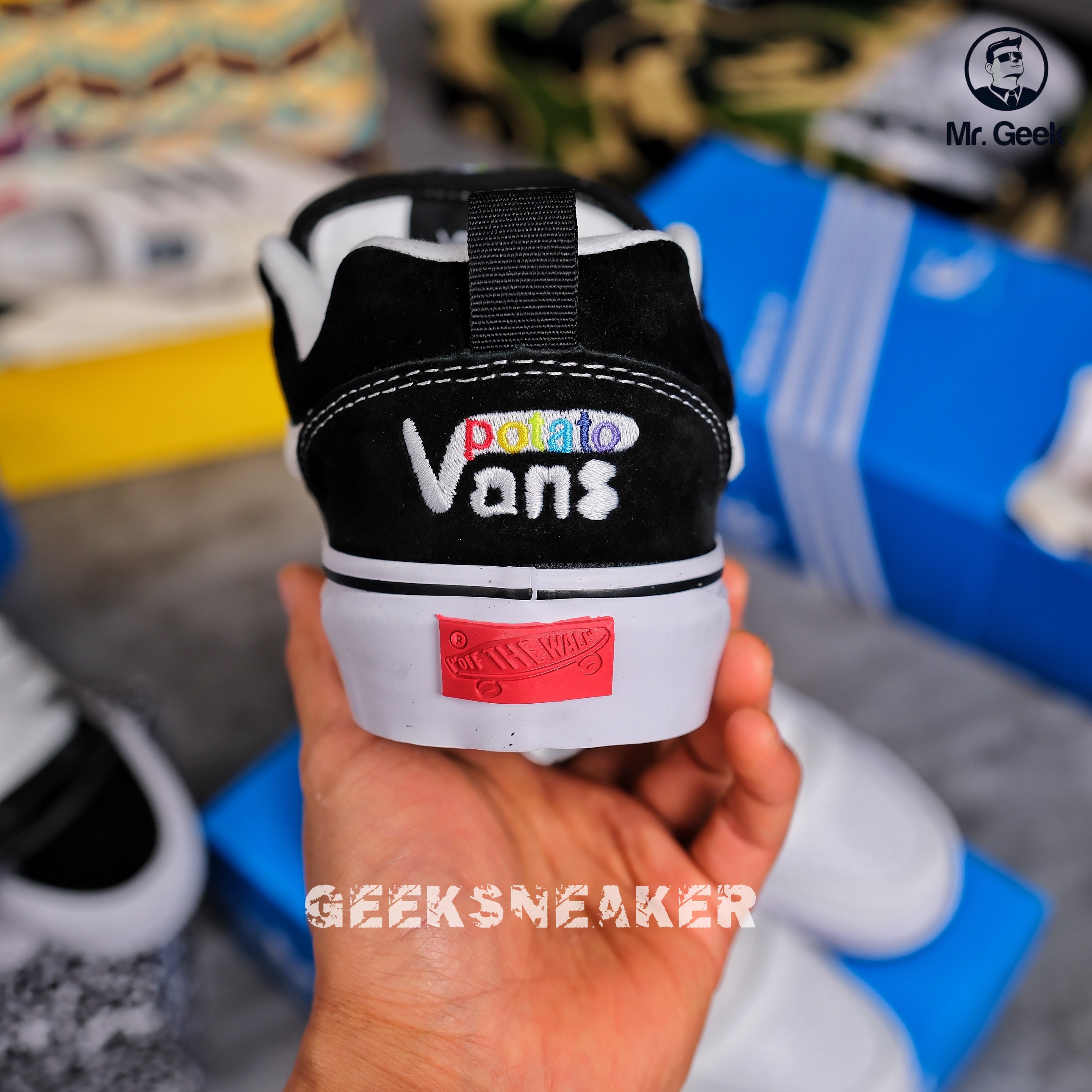 [GeeKSneaker] Giày Sneaker Vans Vault Knu Skool VR3 x Imran Potato