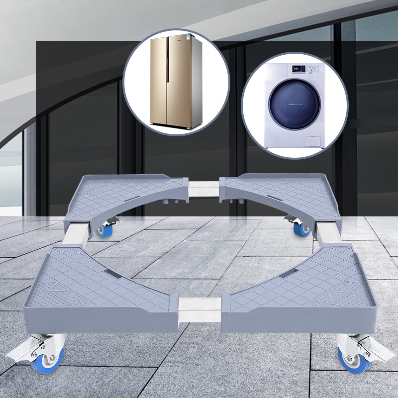 Chân đế máy giặt tủ lạnh (Loại có 4 bánh xe)