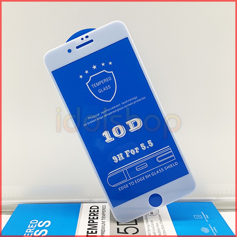 Cường Lực iphone 10D Full Màn Cho Iphone 6 6s 6Plus 6sPlus 7plus 8Plus X / Xs max / 11 pro max
