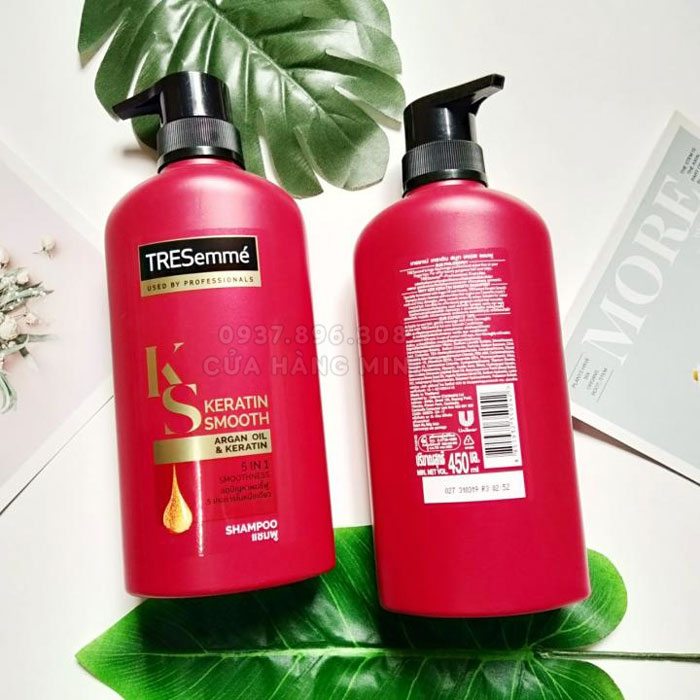 【YÊU THÍCH】 Dầu Gội Đầu TRESemmé Keratin Smooth 450ml