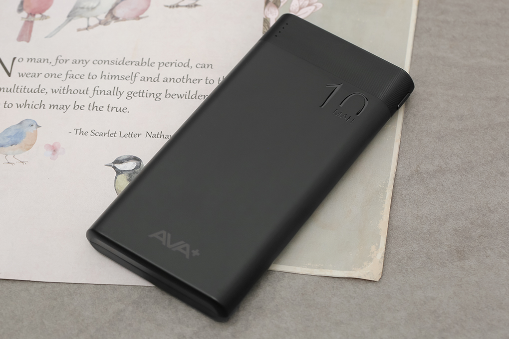 Pin sạc dự phòng Polymer 10000mAh AVA+ JP208(Like new)