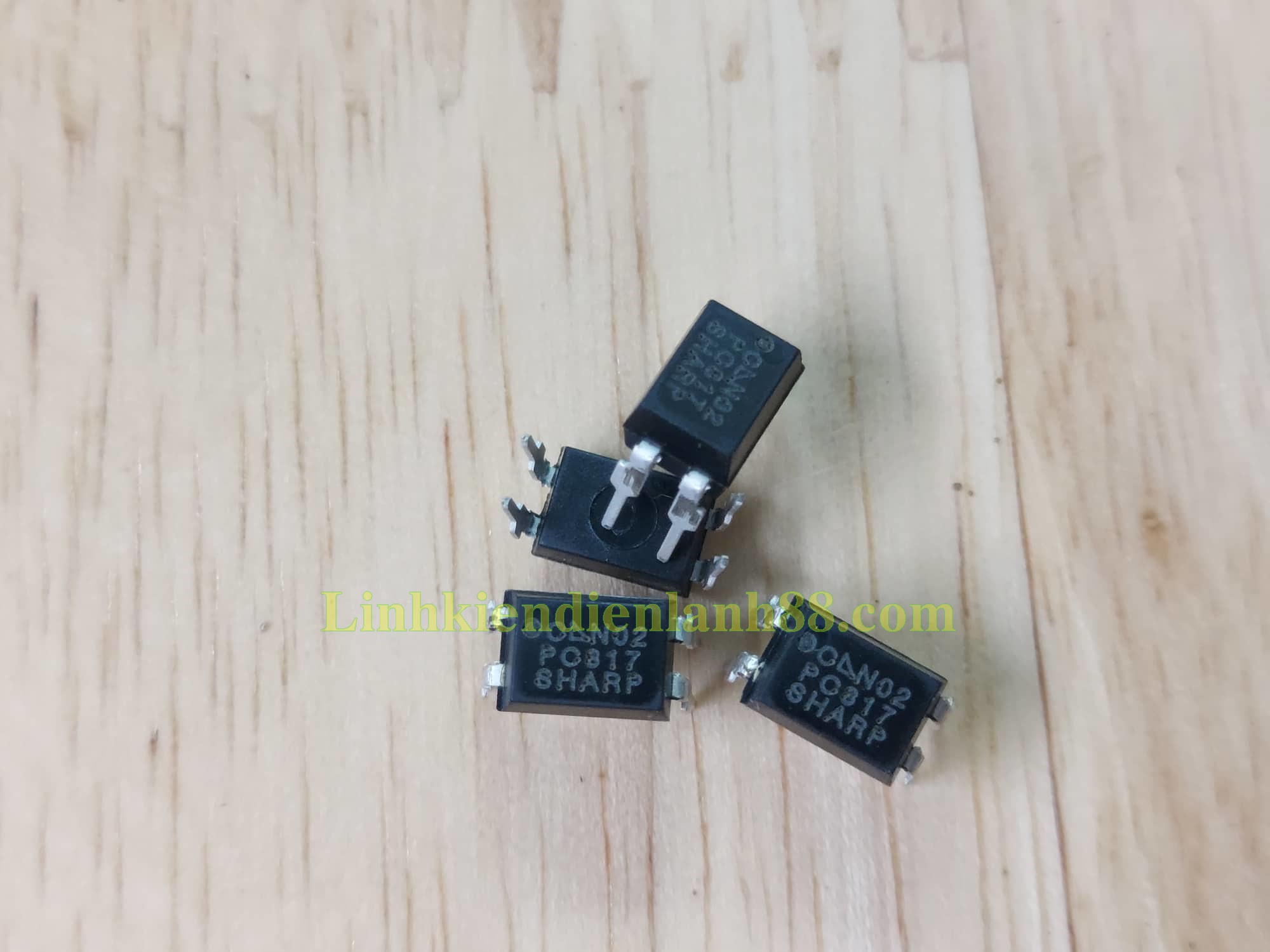 (10c) Photo quang(Opto) PC817 dip-4 mới, chính hãng Sharp 100%