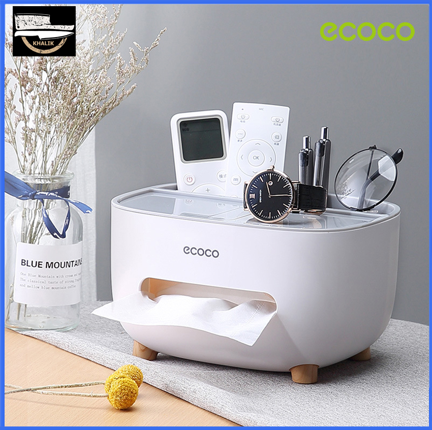 [Ecoco-E2009] Hộp đựng khăn giấy để bàn Ecoco đa năng - Hàng cao cấp E2009