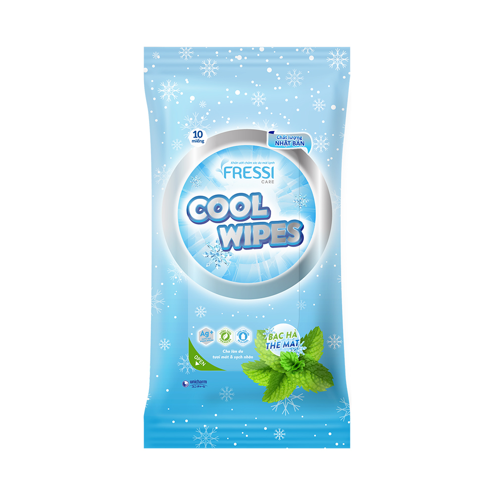 Combo 6 khăn ướt Fressi Care Cool 20 miếng