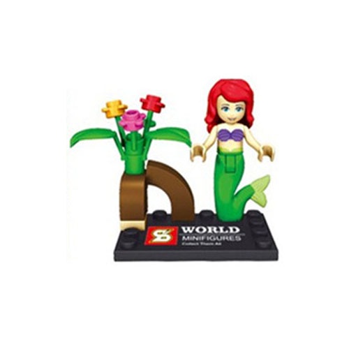 Mô hình Lego minifigures nhân vật trong nữ hoàng băng giá elsa anna frozen disney XHLG shop