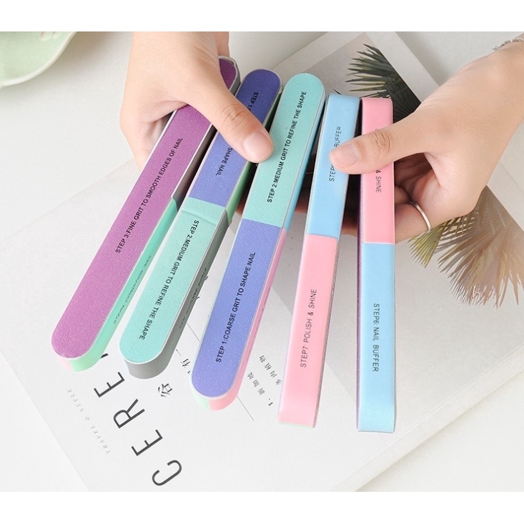 (HCM)Dũa Móng Tay 7 Mặt Tiện Dụng