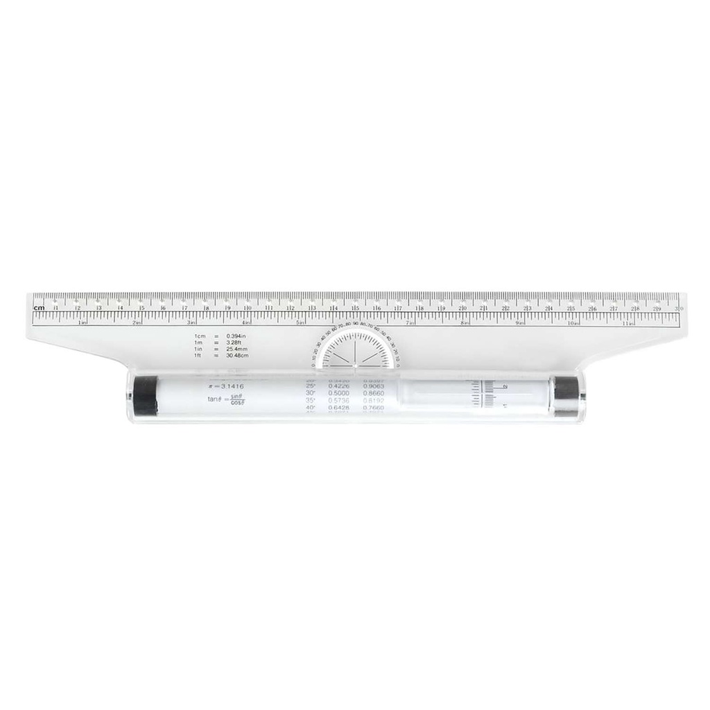 Thước kỹ thuật, thước lăn, rolling ruler đa năng (30cm, 20cm)