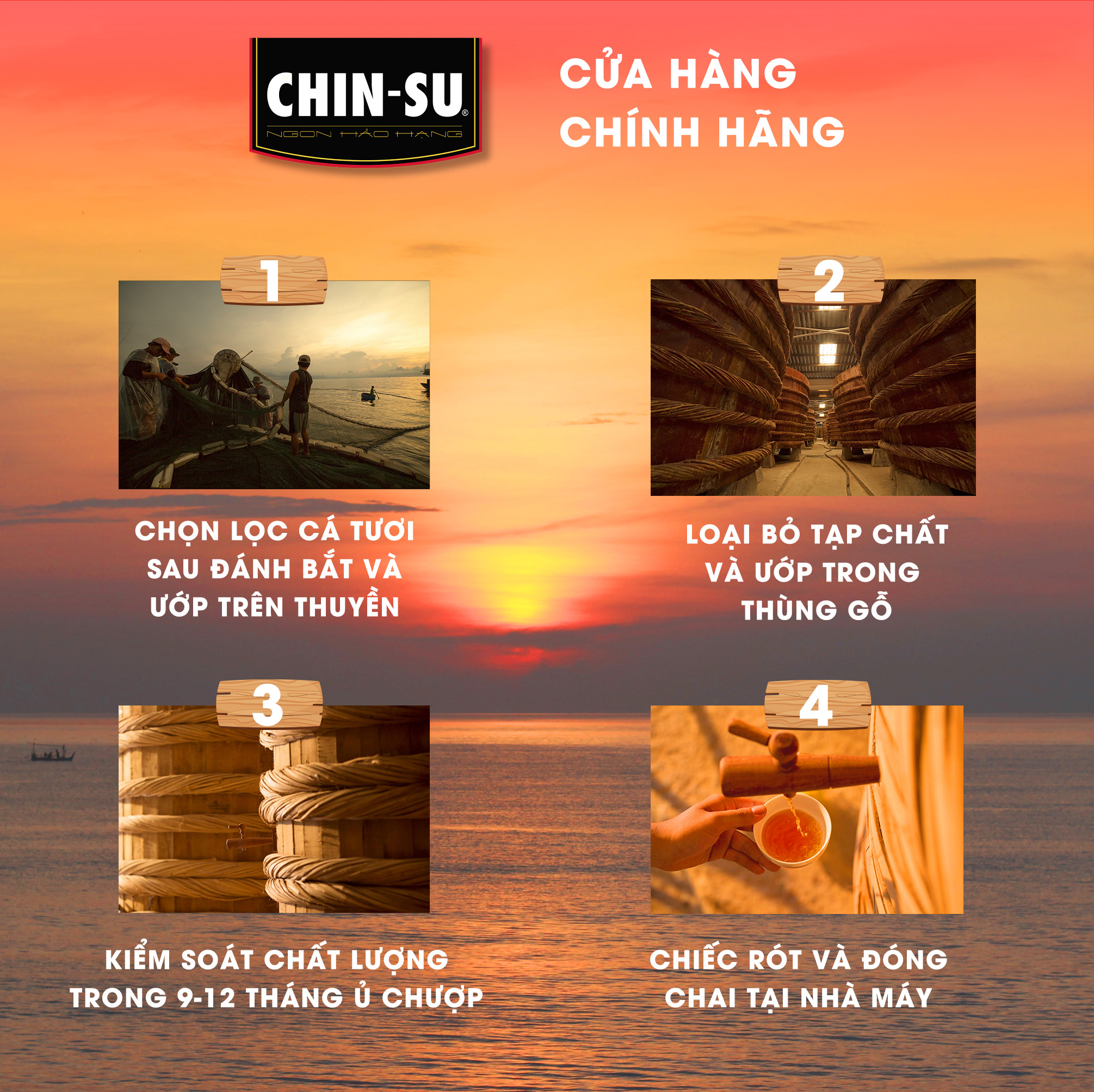 Nước Mắm CHIN-SU Cá Hồi Chai 500ml