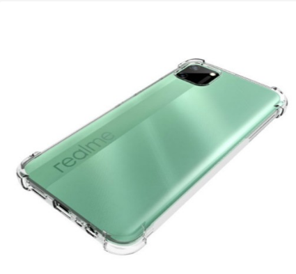 Ốp Lưng Realme C11 Dẻo Trong Suốt Chống Sốc Có Gù Bảo Vệ 4 Gốc thế hệ mới