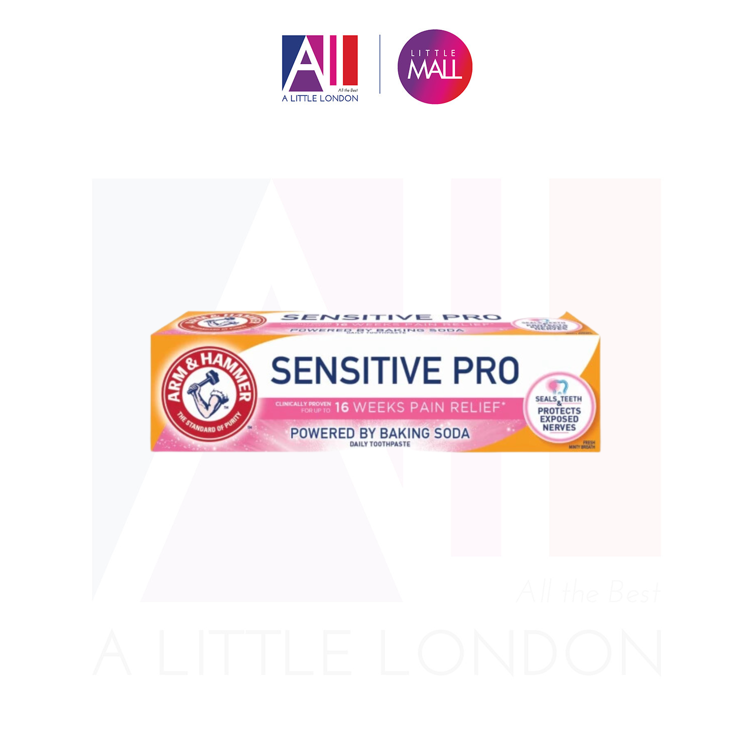 Kem đánh trắng răng Arm & Hammer - Nhạy cảm Sensitive Care