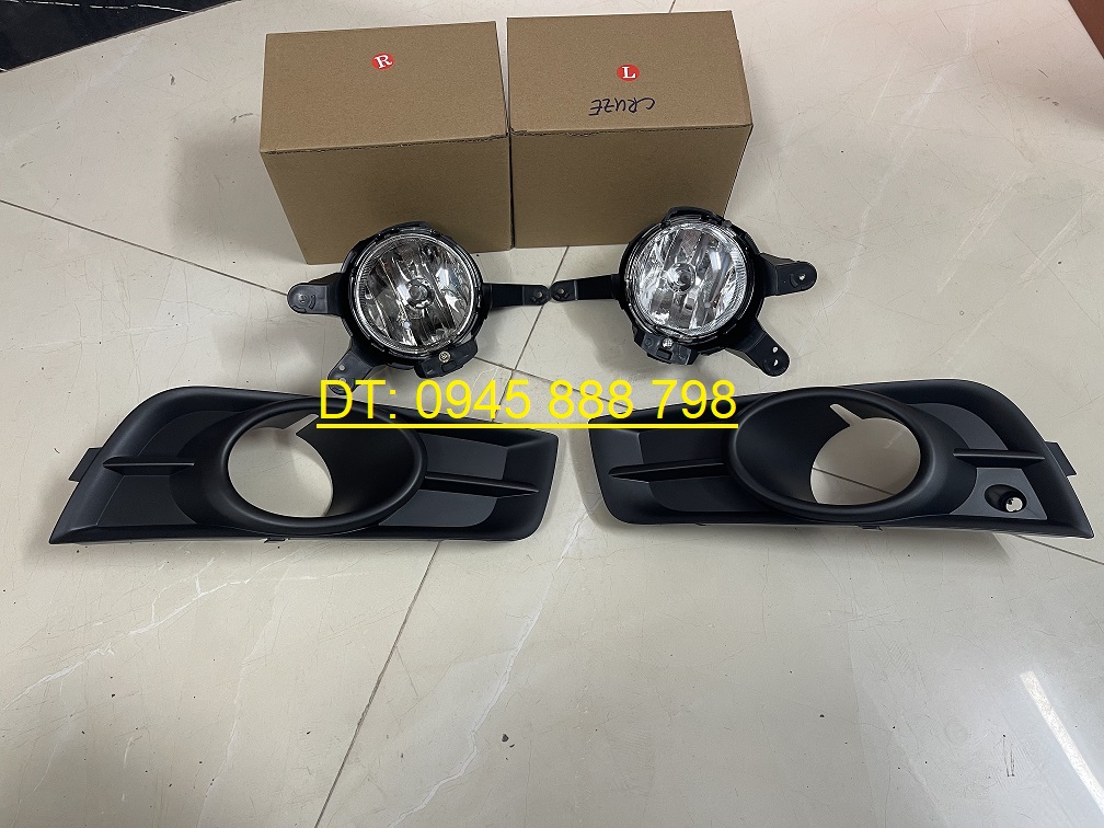 Bộ đèn gầm , mặt dưỡng gầm Chervolet Cruze