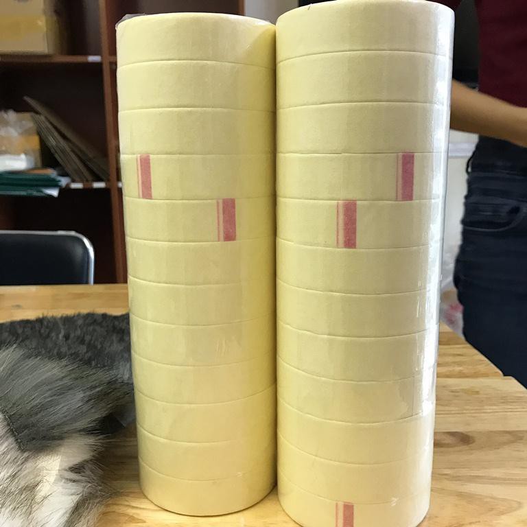 [1 cây 12 cuộn]. Băng keo giấy khổ 2F4 - 12 yard. Vi Tính Quốc Duy